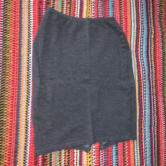 American Apparel Classic Girl Pencil Skirt - Picture 1 of 3